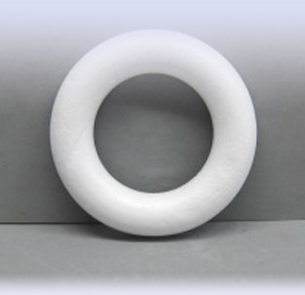 Styropor-Ring halb 15cm